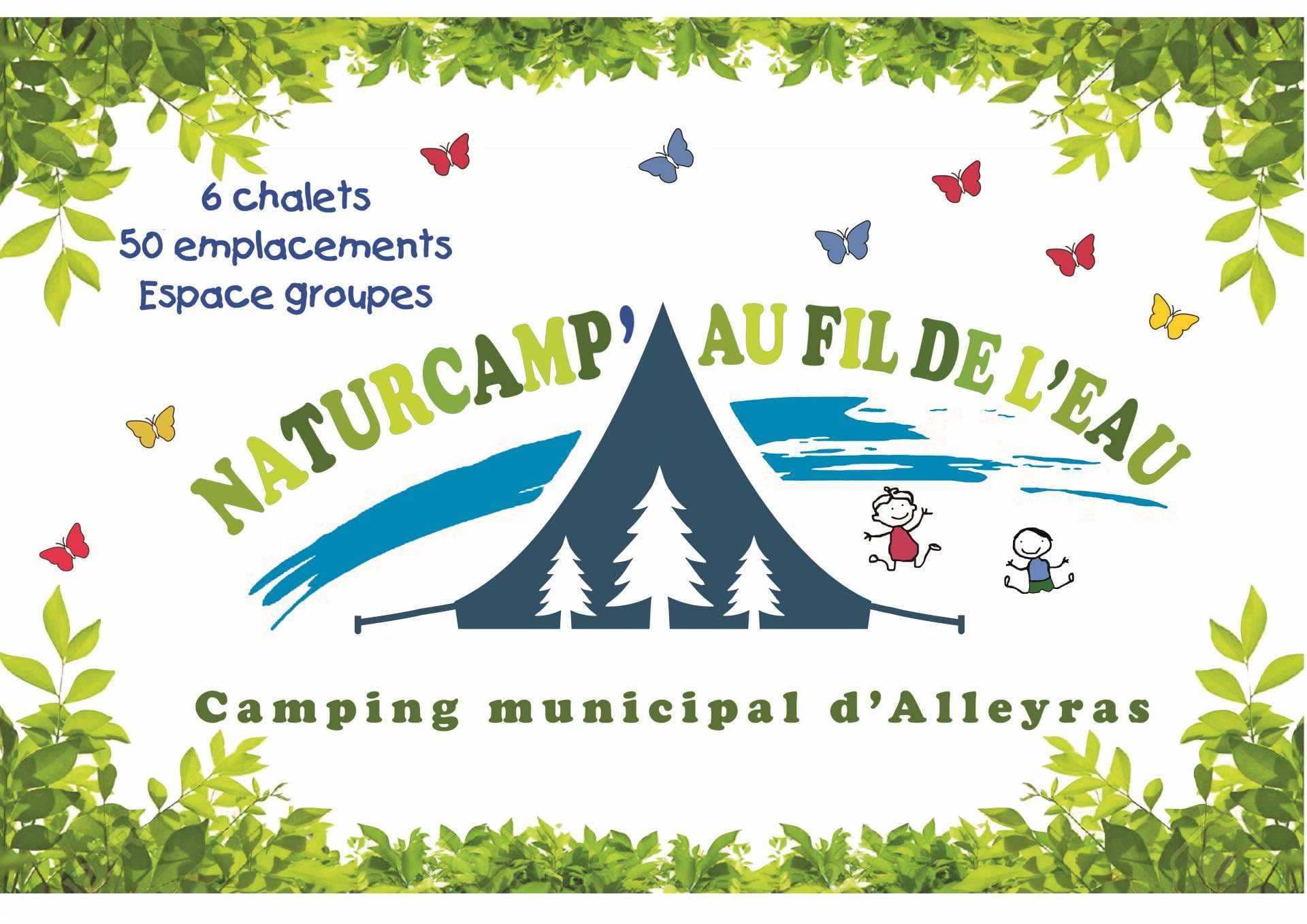 Au fil de l'eau - Camping d'Alleyras